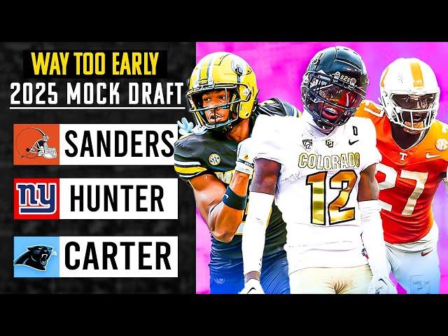 2025 NFL Mock Draft | Browns Draft Shedeur Sanders