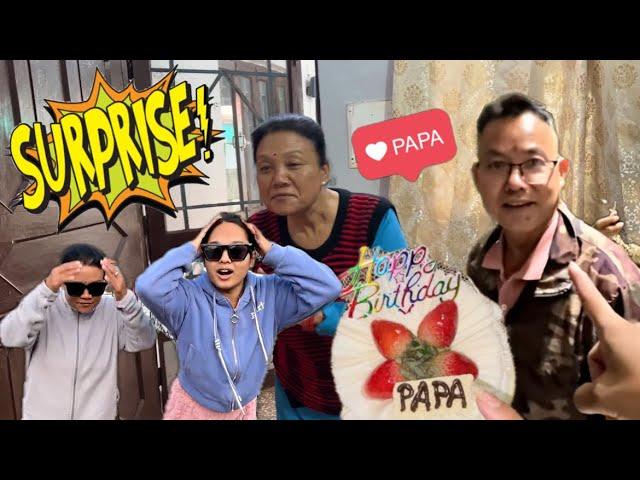 Pehli Baar Papa Ji Ko Mila BIRTHDAY Surprise! *His Reaction * | Alisha Thapa