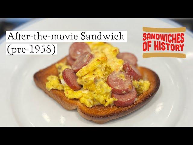 After the movie Sandwich pre 1958 on Sandwiches of History