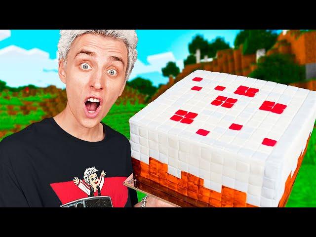 I tried ALL the food from MINECRAFT in Real Life