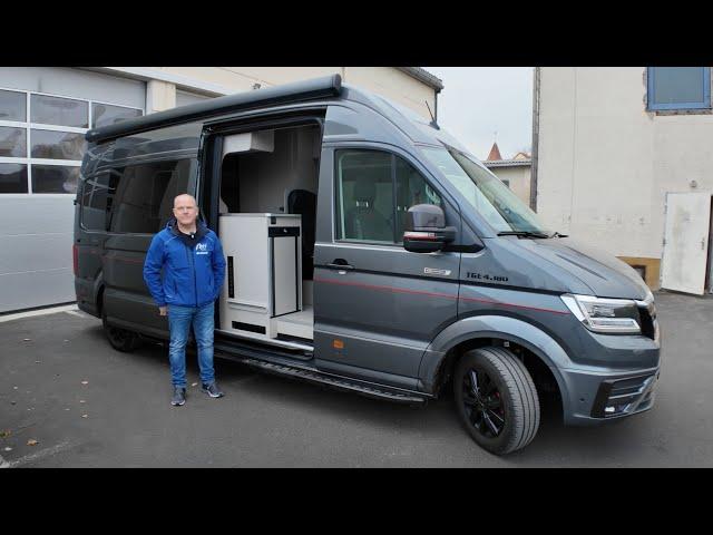 Manufaktur individuelle 4x4 Wohnmobile 2025: Motorhome Exclusiv Riesa MAN TGE 4x4 Probefahrt