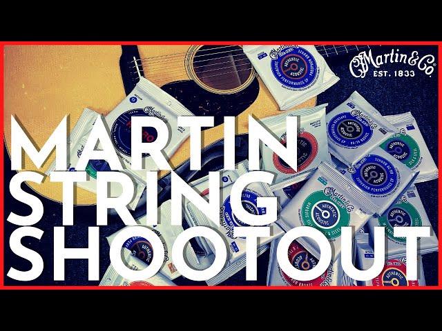 Picking the Perfect Set of Acoustic Strings - Martin Guitars String Shootout