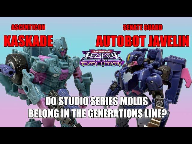 UNBOXING OF TRANSFORMERS LEGACY EVOLUTION ASCENTICON KASKADE VS SENATE GUARD AUTOBOT JAVELIN