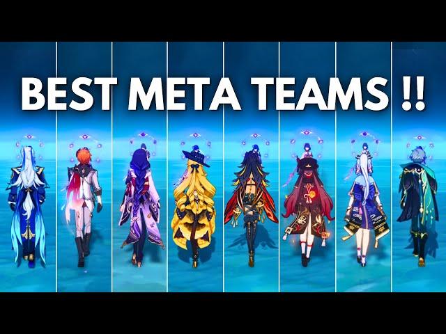 9 STRONGEST META Teams!! After Fontaine Release!! [ Genshin Impact ]