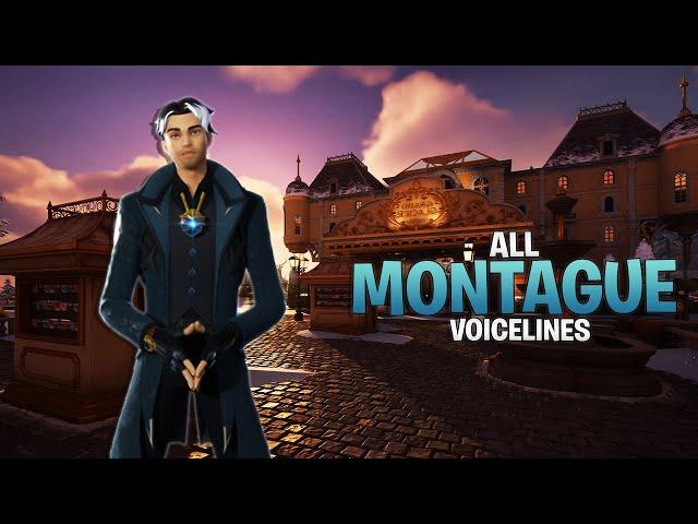 All Montague Boss Voicelines in Fortnite Chapter 5 Season 1 - Fortnite Bosses Voicelines