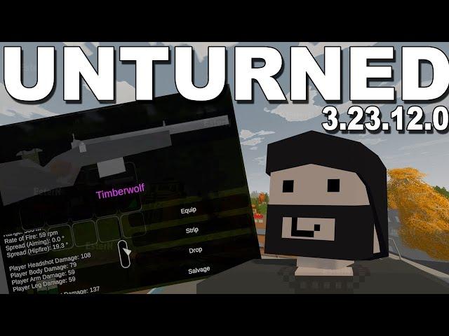 Обновление Unturned 3.23.12.0