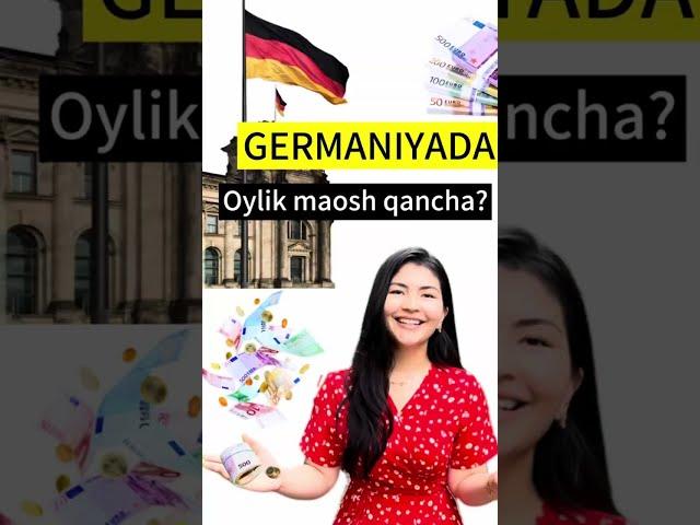 Germaniyadagi Bir Oylik Eng Kam Ish Haqqi