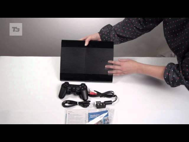 Sony PS3 Superslim unboxing