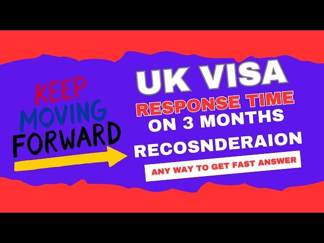 UK Visa Processing Time|UK Visa 3 Months Reconsideration|Any Way to Get Answer Fast|UK Tourist Visa