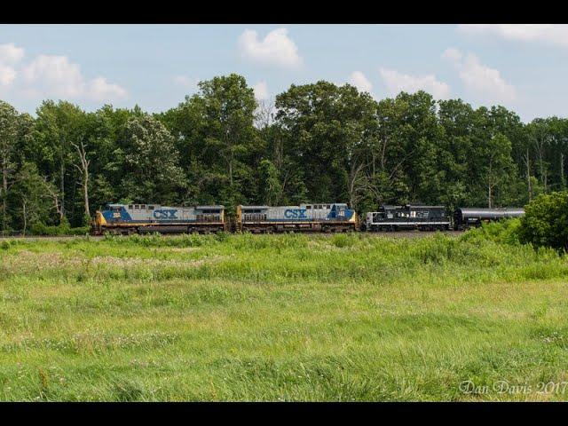 CSX July 2017 - A few good Q388's, CSX 420, Citirail Leasers and More!