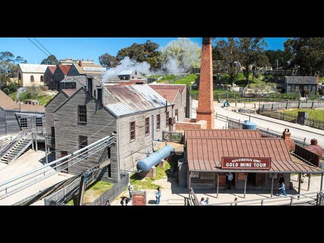 Sovereign Hill | Gold Mine Tour | Ballarat Victoria Melbourne Australia