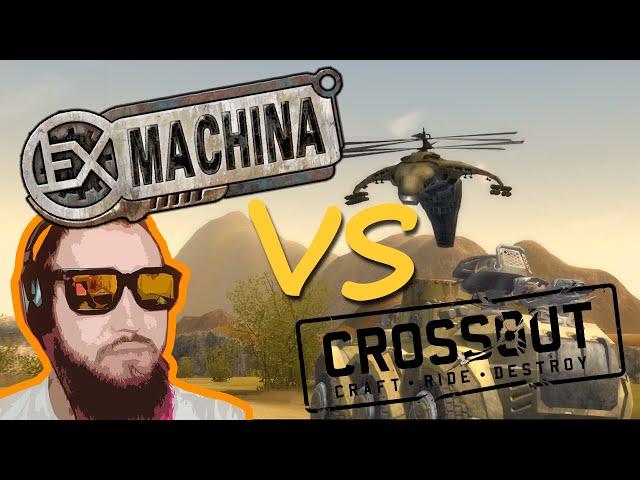 Сравнение Crossout и его дедушки ExMachina