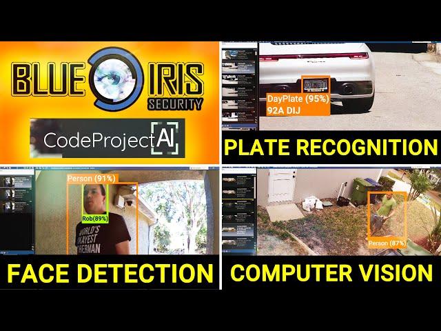 FREE License Plate Reading, Face Recognition, and Object Detection for Blue Iris - Full Walkthrough