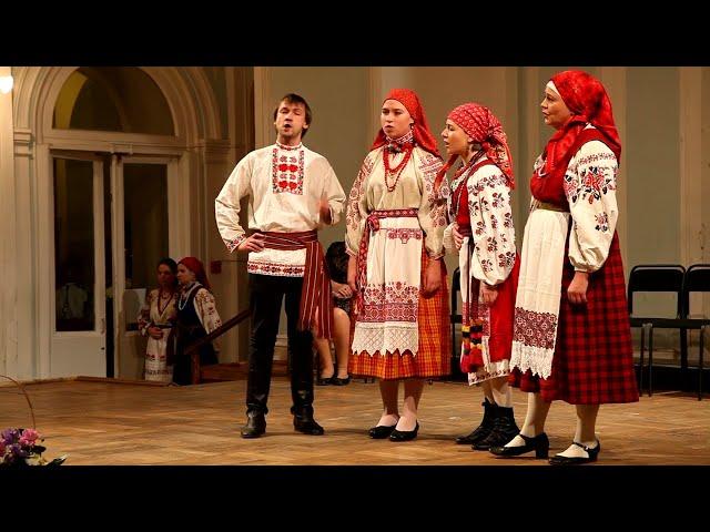 #ETHNOgnesin Забелели снежки по вбитой дорожке_ лирическая \ этномузыкологи РАМ имени Гнесиных