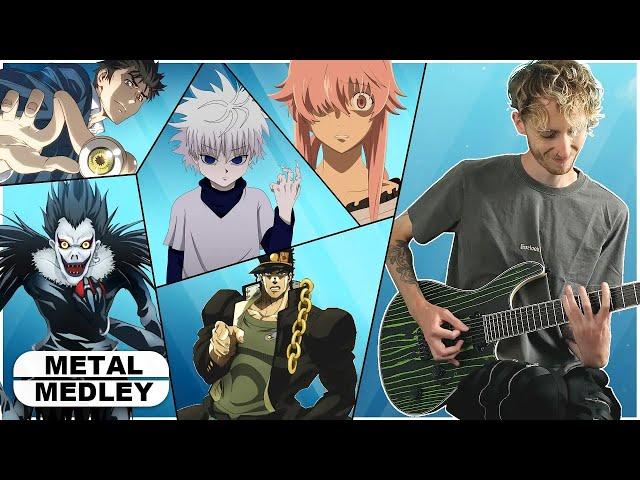 The Ultimate METAL ANIME Guitar Medley!