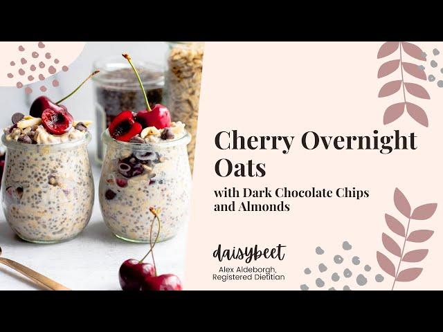 Cherry Overnight Oats Recipe | Daisybeet