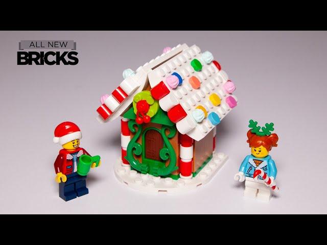 Barnes & Noble Exclusive GWP Lego Gingerbread Lane Speed Build