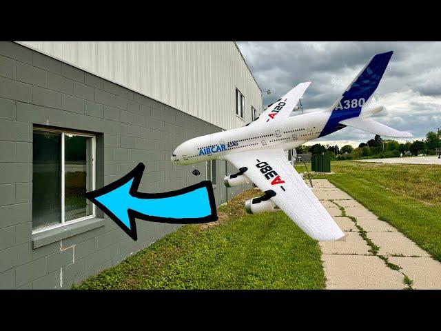 DON’T Fly an RC Plane in the Wind…