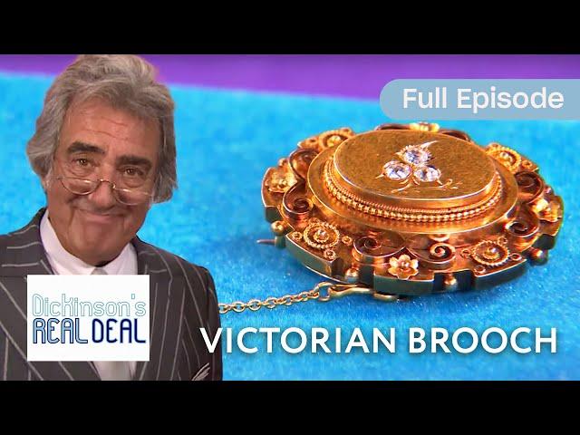 15 Carat Gold Brooch in Excellent Condition | Dickinson's Real Deal | S11 E11,E12