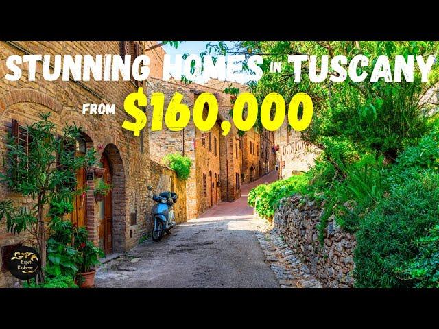 Stunning Properties in TUSCANY from €160,000 for sale: House hunting in Italy