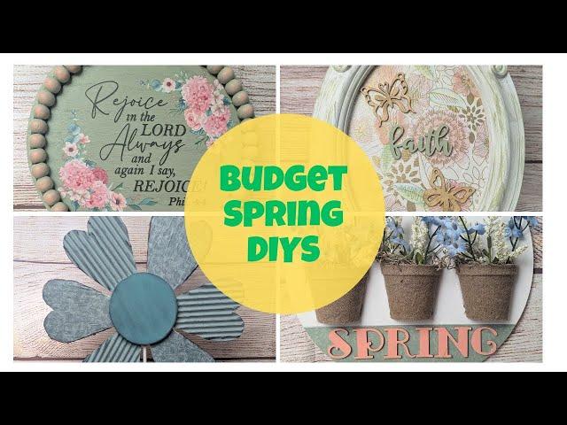 4 BUDGET Spring DIY Projects | Hobby Lobby DIY | Dollar Tree DIY | Magnolia Design Co