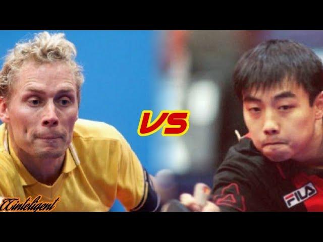 Liu Guoliang (CHN) vs Jorgen Persson (SWE) - Dawei WTTTC 2000.  (Short. ver)