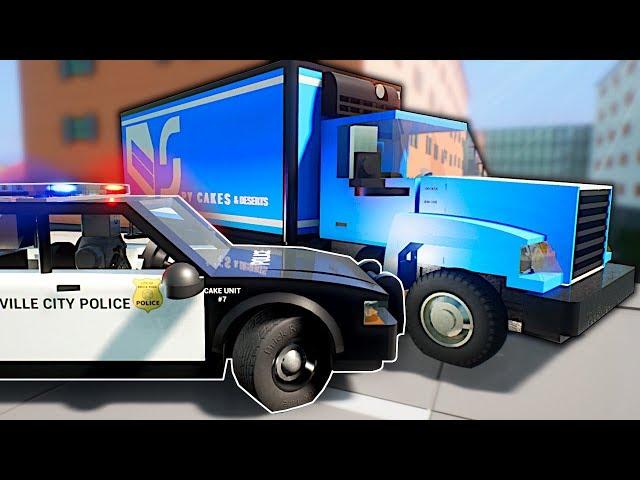 The Biggest Police Chase in Brick Rigs! - Lego Cops and Robbers