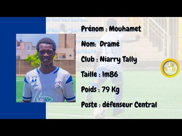 Mouhamet Dramé • Jeune Défenseur Central