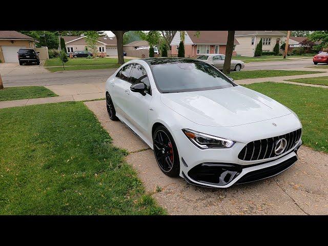 Lincoln Town Car Guy Films 2021 Mercedes CLA 45 AMG - The Most Expensive Car on the Channel (so far)