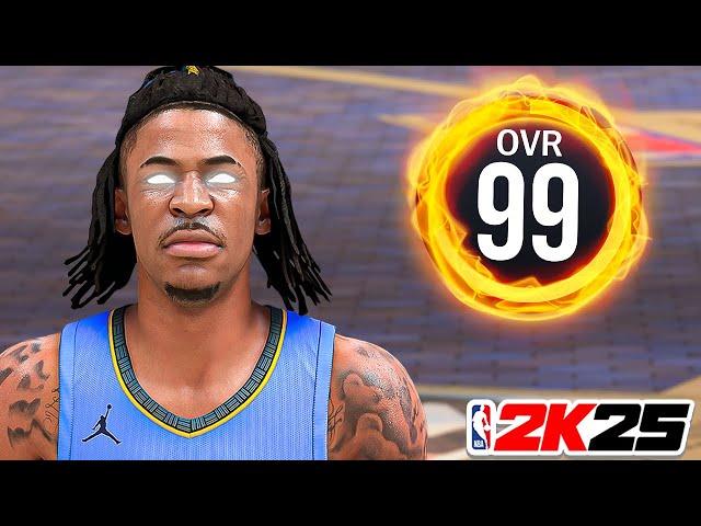 99 Ja Morant Is GAME BREAKING In NBA 2k25