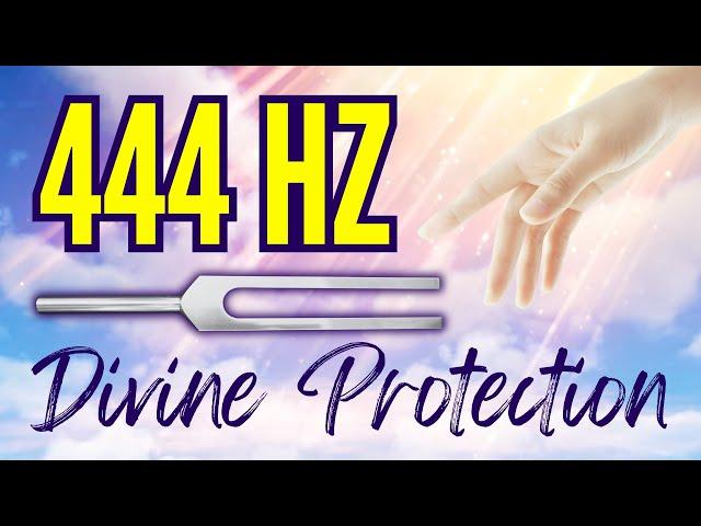 444 Hz Tuning Fork to Clear All Negative Energy Around You  Divine Protection