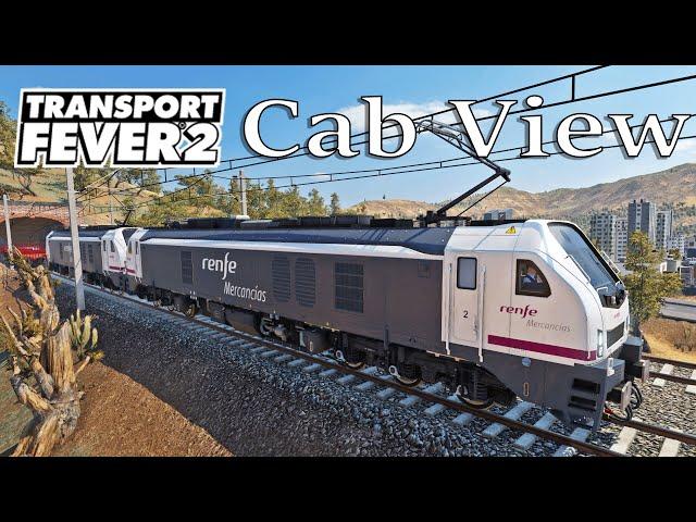 Transport Fever 2 - Cab View / First Person View / US 67 / EuroDual Concept Renfe