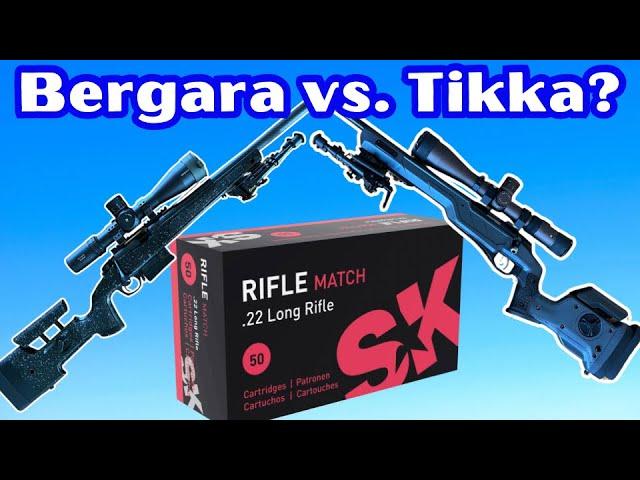 Tikka Vs. Bergara - Sk Rifle Match - Head to Head