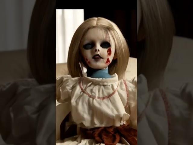 The creepy scary Annabelle doll #annabelle #doll #creepy #scary #bhoot #horror #viral #ai_art