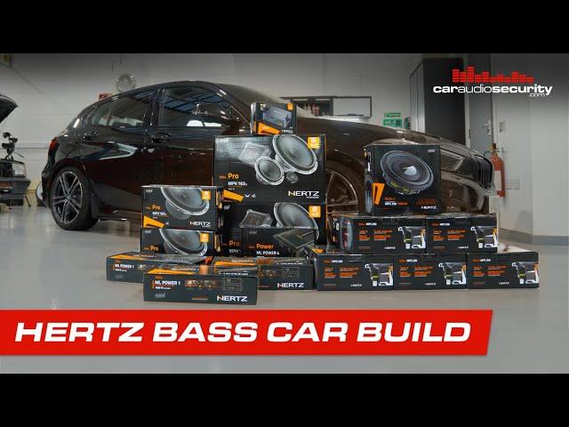 Hertz Equipped Car Audio Bass Build in a BMW 1 Series! Car Audio & Security