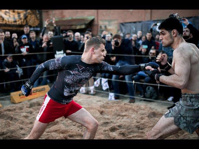 A MAD FIGHT Two Fighters from the Crowd !!!