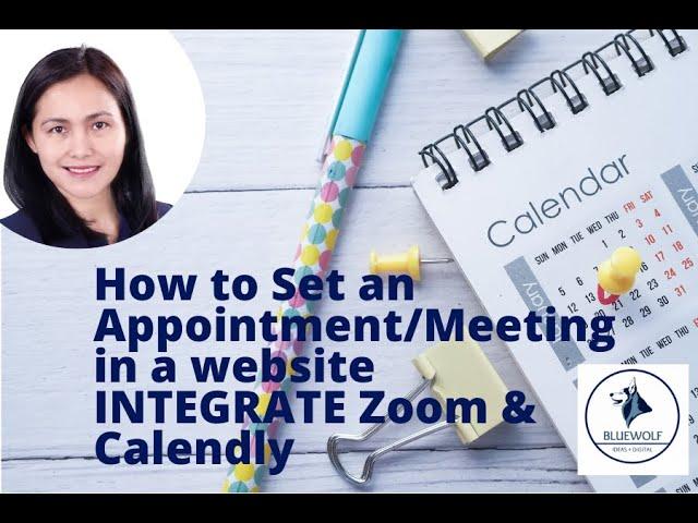 How to Integrate Calendly to Zoom | Create a meeting in Strikingly Website