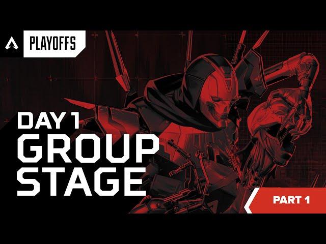 ALGS Year 4 Split 2 Playoffs | Day 1 Group Stage Part One | Apex Legends