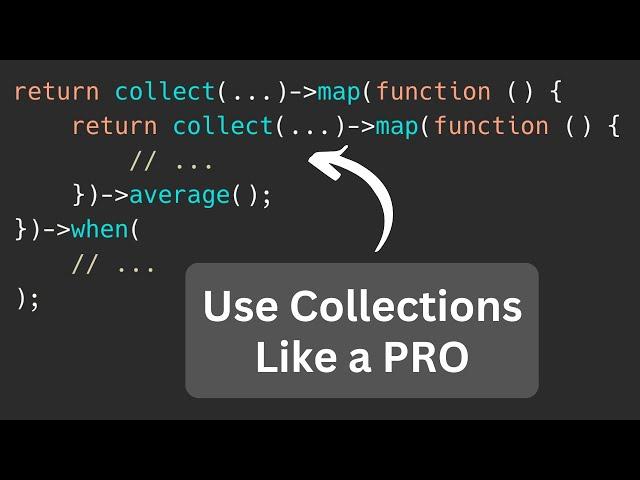 Collections Example from Laravel Core: How Benchmarking Works