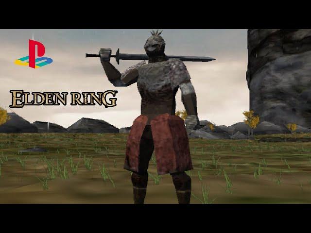 ELDEN RING but it's for the PS1....