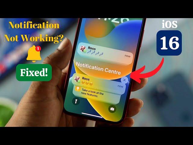 Fix- iOS 16 Not Showing Notifications on Lock screen! [Not Getting]