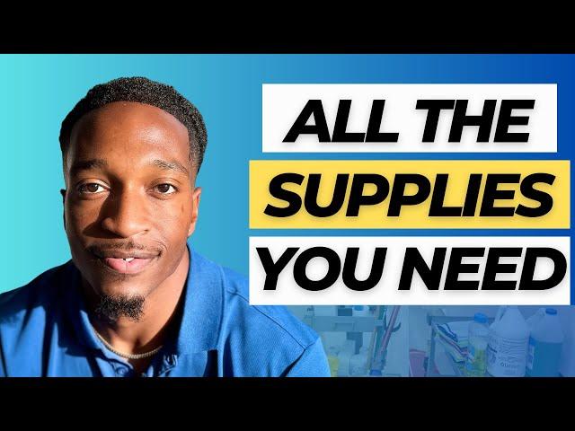 Cleaning Business Equipment & Supplies (Everything You Need to Start)