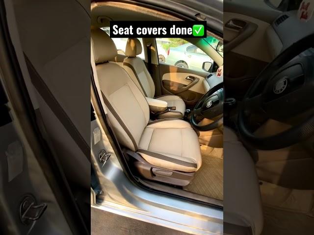 Skoda rapid seat covers #skoda #shorts #viral