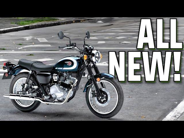 ALL-NEW 2025 Kawasaki W230: Retro Meets Modern