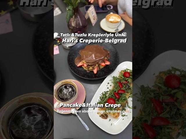 Belgrad’ın Ünlü Pancake&Krep Mekanı! #shorts #keşfet #hype #viral #belgrade