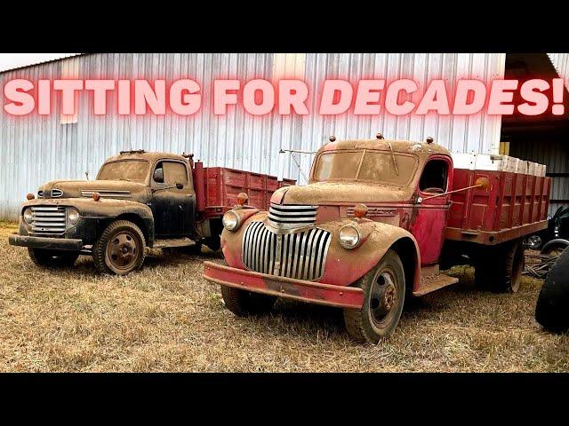 Huge Farm Auction! Tons of BARN FIND Buys!