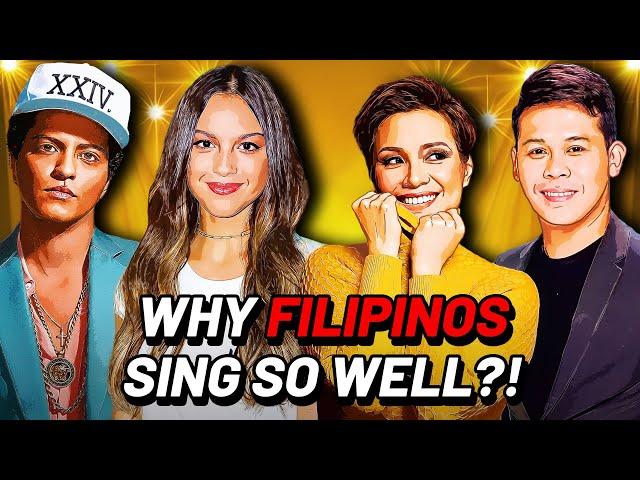 Why so many Filipinos are GREAT SINGERS?!