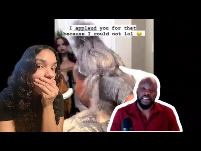 Tommy Sotomayor reacts to black woman who hasn't washed her hair in over 4 months!