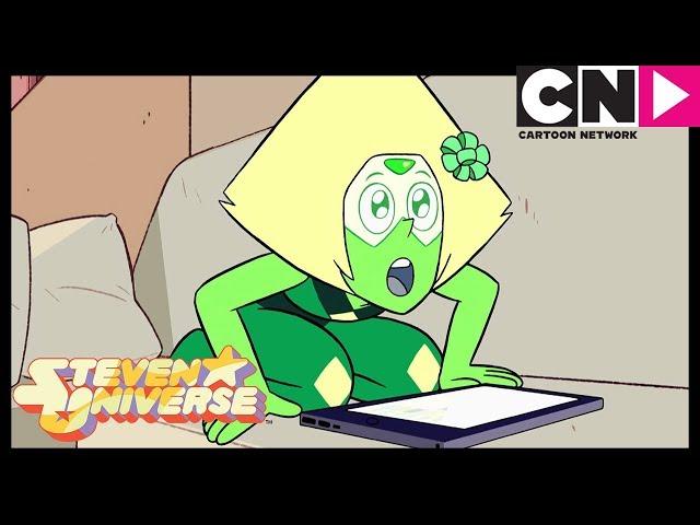 Steven Universe | Peridot Discovers The Internet | Too Short to Ride | Cartoon Network