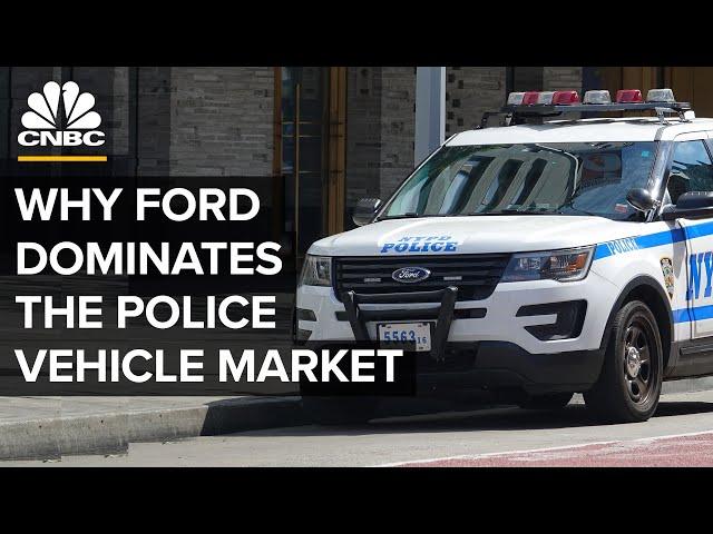 Why Ford Dominates The Market For Police Vehicles